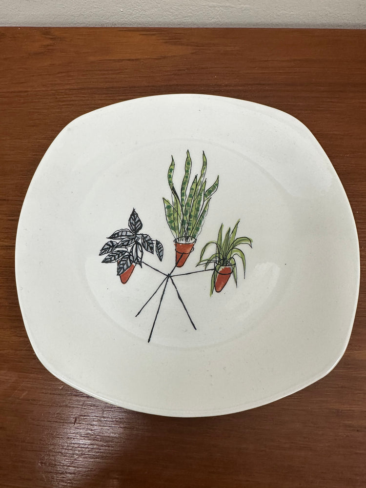 Midwinter Plant Life Tea Plate By Terrance Conran