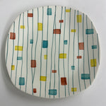 1956 Midwinter Fashion Shape Plate Designed by Jessie Tate, Magic Moments