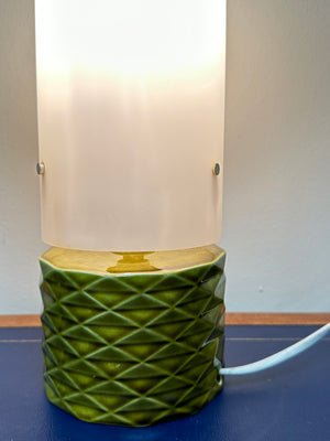 Vintage 1964 Poole Pottery Helios Table Lamp Designed by Robert Jefferson