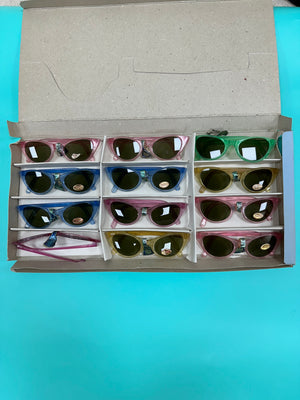 Perfect for Goodwood Revival, Original 1950s Sunglasses in Yellow
