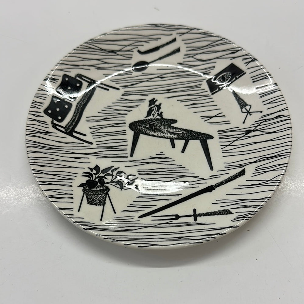 Homemaker Plate designed by Enid Seeney for Ridgeway Potteries