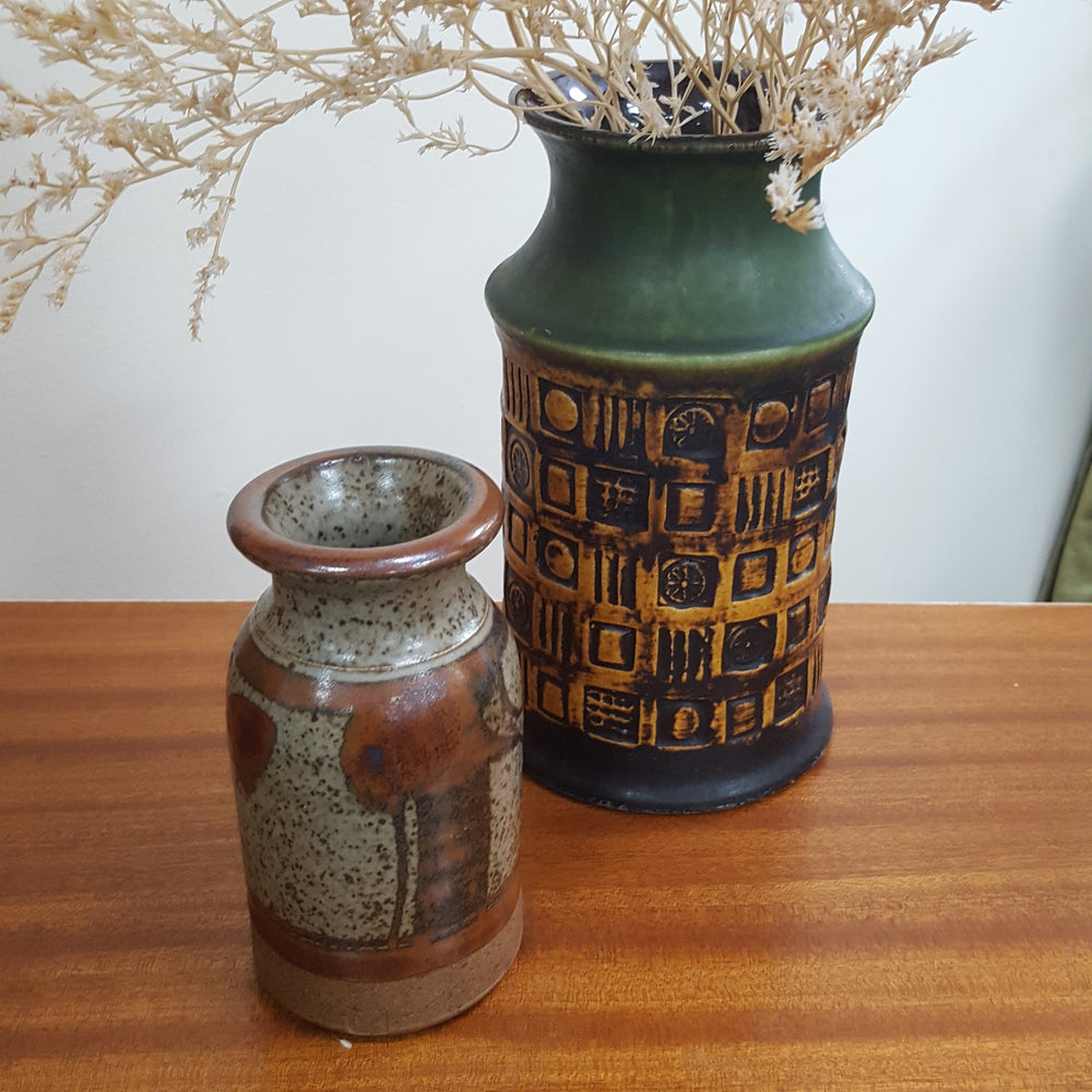 Small Studio Vintage Pottery Vase