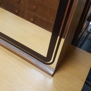 1970s Rare Free Standing Table Top Mirror